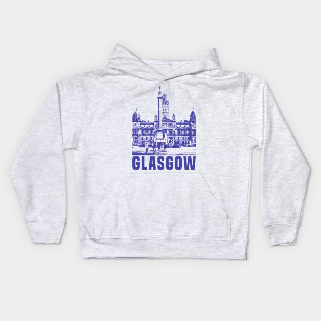 Glasgow Kids Hoodie by Den Vector